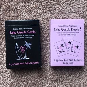 Island time wellness love oracle cards decks 1 & 3